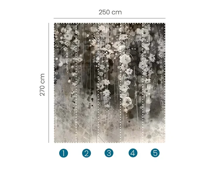 Zoom Digital Wallpaper Wall Mural - 2515N11 — Ảnh 3