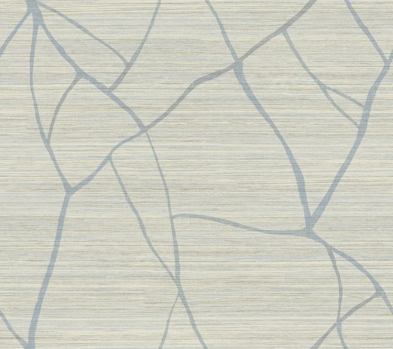 Raska Wallpaper - Smokey Blue — Ảnh 5