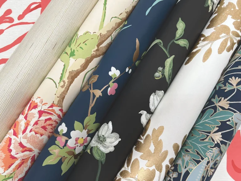Butterfly House Wallpaper - Navy — Ảnh 3