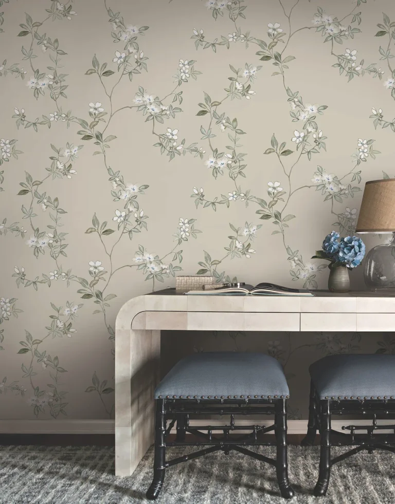 Ronald Redding April Blossom Wallpaper - Taupe — Ảnh 2