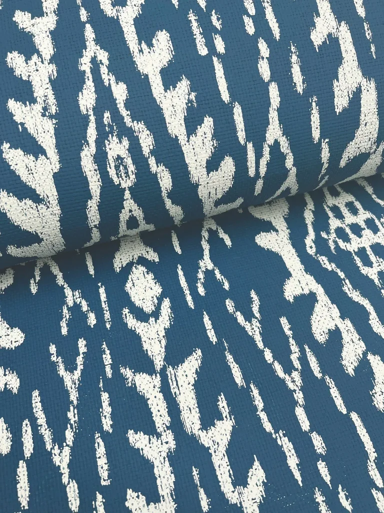 Rousseau Paperweave Wallpaper - Indigo — Ảnh 3