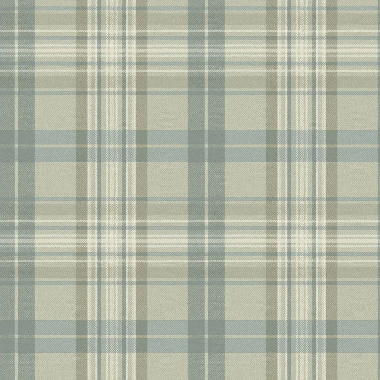 Chesapeake Austin Plaid Wallpaper - Sage — Ảnh 5