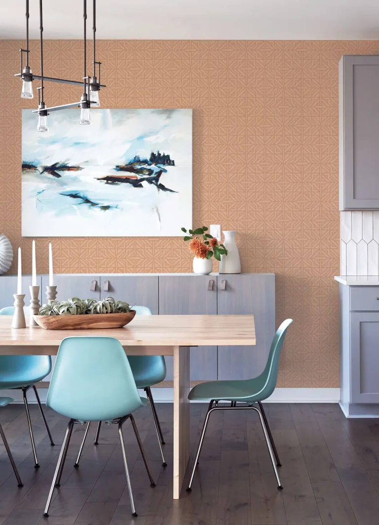 Hesper Geometric Wallpaper - Rust — Ảnh 3