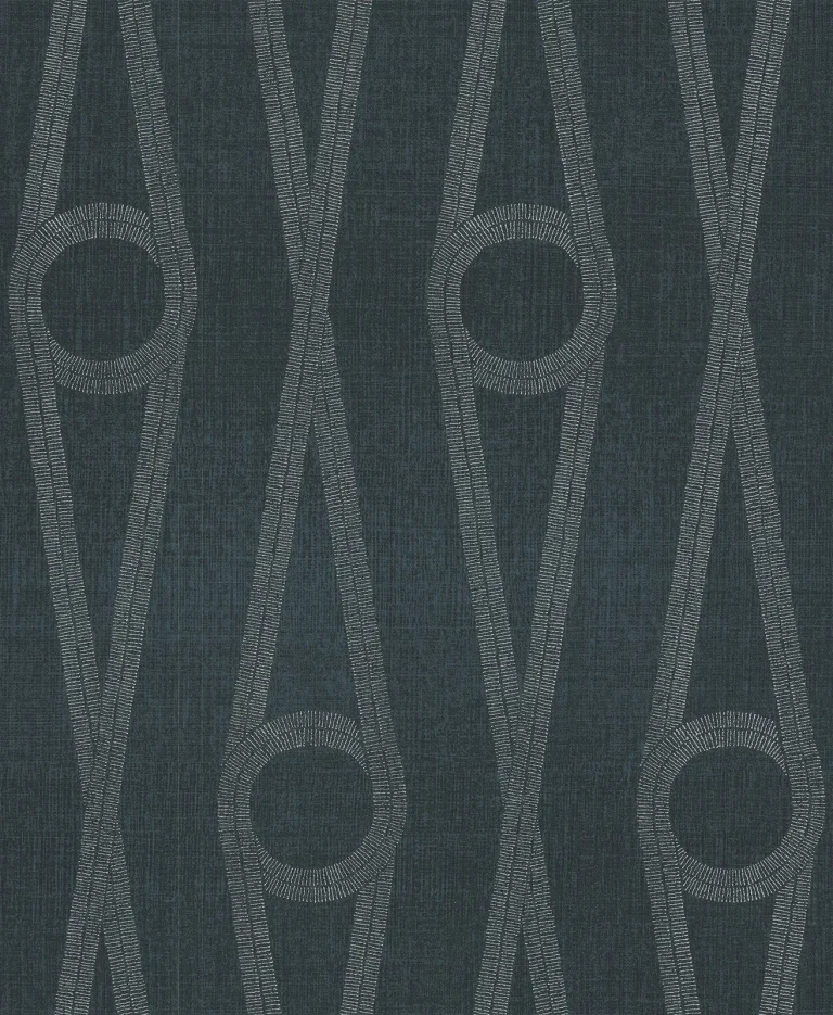 Henlein Wallpaper - Indigo — Image 3