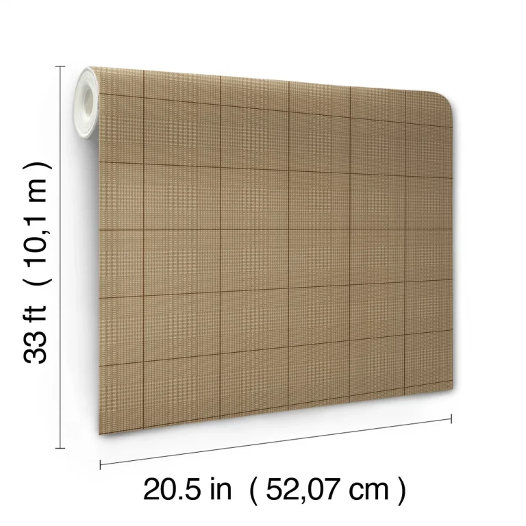 Magnolia Home Windsor Wallpaper - Mocha — Ảnh 4