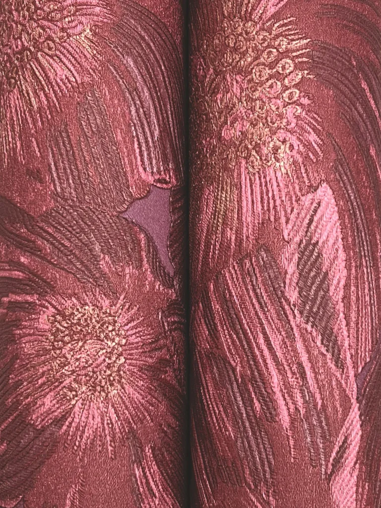 Anemoni Wallpaper - Burgundy — Ảnh 2