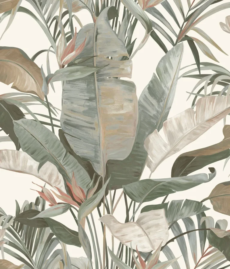 Candice Olson Tropical Cabana Wallpaper - White — Ảnh 3