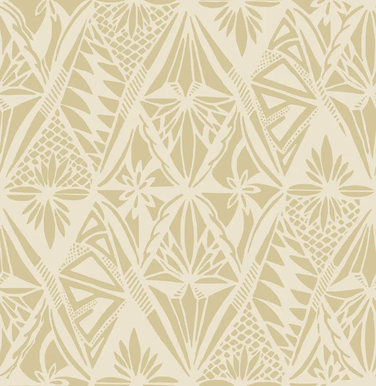 Urbane Diamonds Wallpaper - Yellow — Image 5