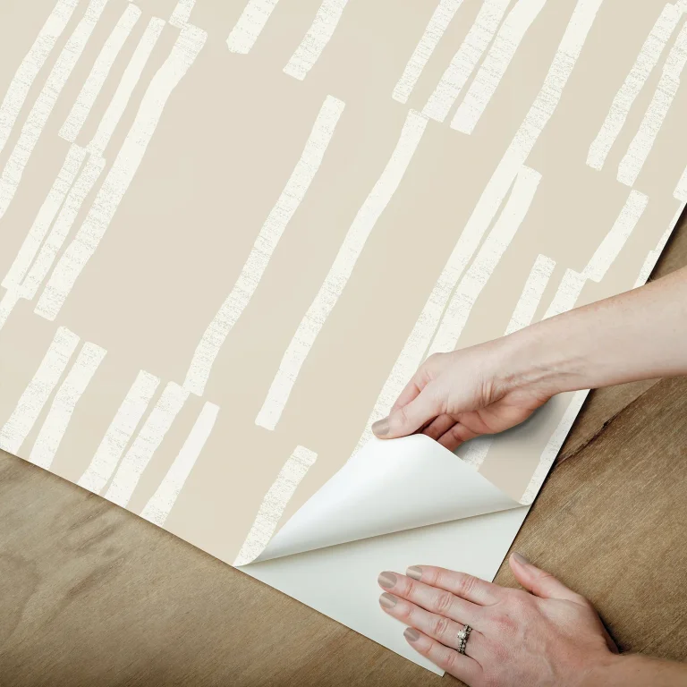 Nikki Chu Koso Peel and Stick Wallpaper - Linen — Ảnh 2