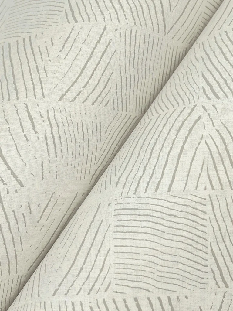 Woodcut Wallpaper - Grey & White — Ảnh 4