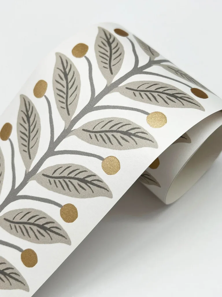 Rifle Paper Co. Garden Wallpaper Border - Linen — Ảnh 4