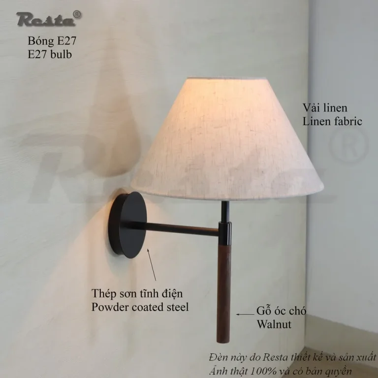 Đèn treo tường Resta 36 - Màu đỏ — Ảnh 3