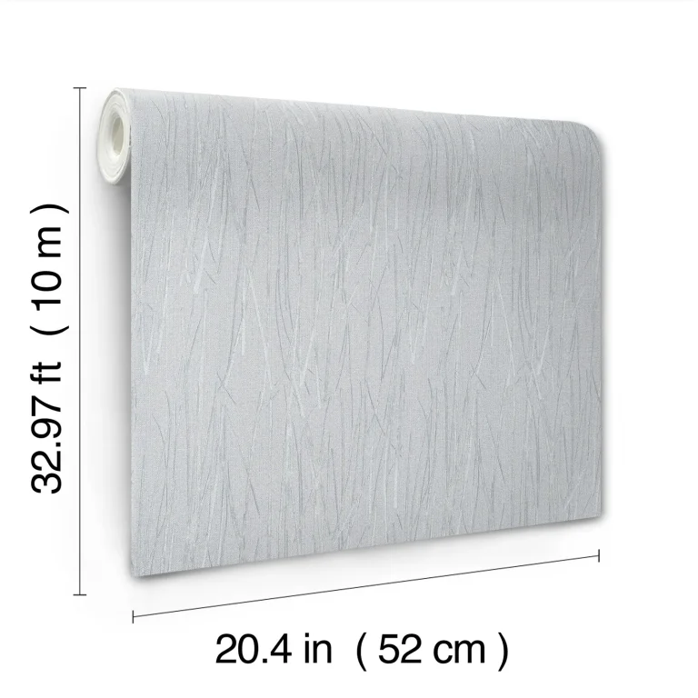 Piedmont Bamboo Wallpaper - Grey — Ảnh 2