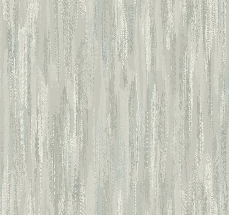 Ronald Redding Tribeca Texture Stripe Wallpaper - Aqua — Ảnh 5