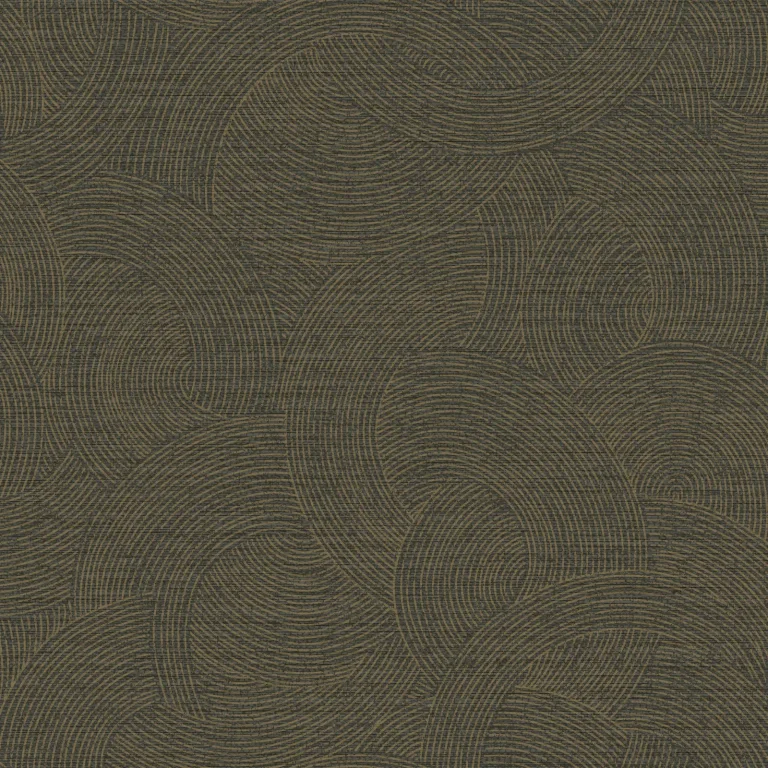Chesapeake Harrison Swirling Geometric Wallpaper - Charcoal — Ảnh 2