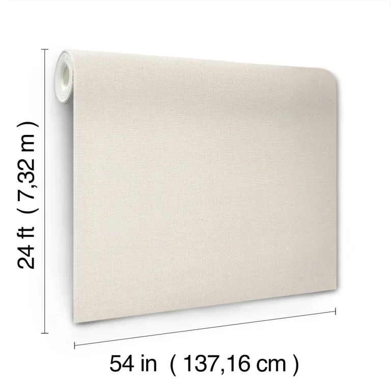 Ronald Redding Sundrenched Linen Wallpaper - Linen — Ảnh 3