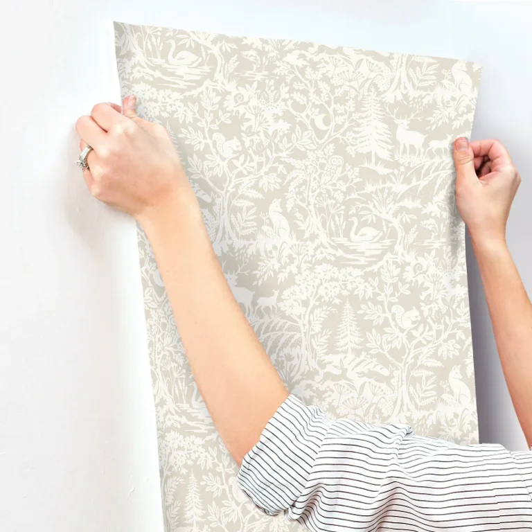 Chesapeake Alrick Forest Venture Wallpaper - Taupe — Ảnh 7