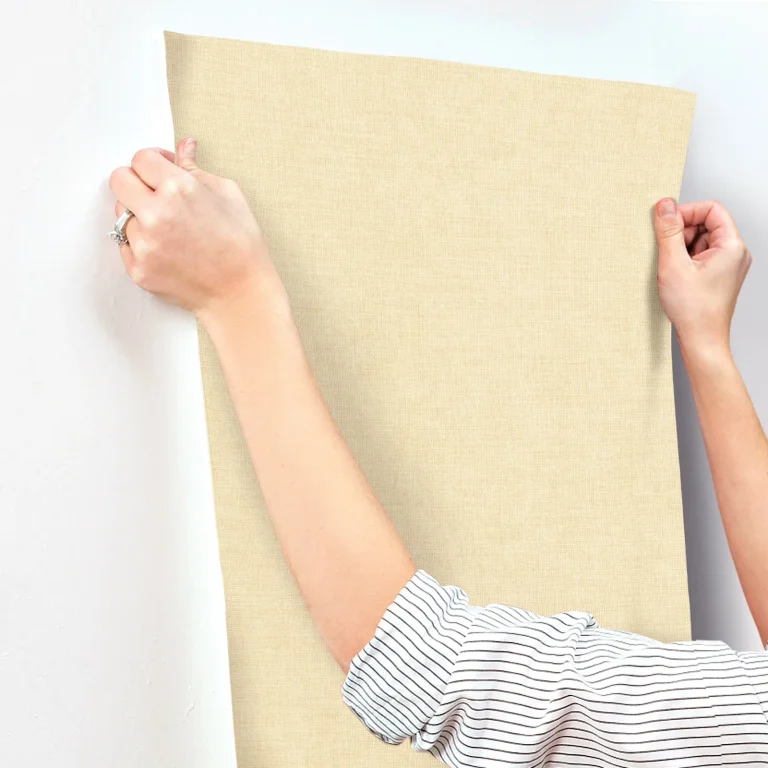 Alba Open Weave Wallpaper - Cream — Ảnh 2