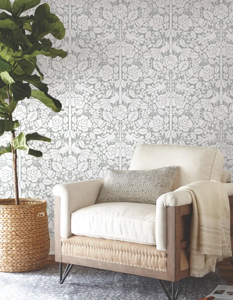 Magnolia Home Fairy Tales Wallpaper - Grey — Ảnh 5