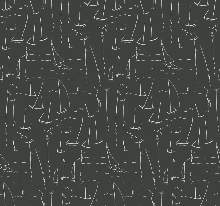 Vermillion Coast Wallpaper - Carbon Black — Ảnh 6