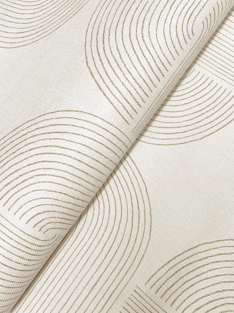 Savoye Spiral Arches Wallpaper - Wheat — Ảnh 6