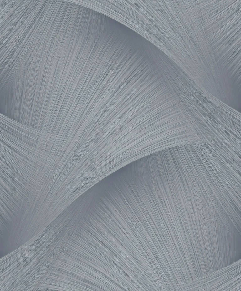 Etched Reeds Abstract Wallpaper - Slate — Image 5