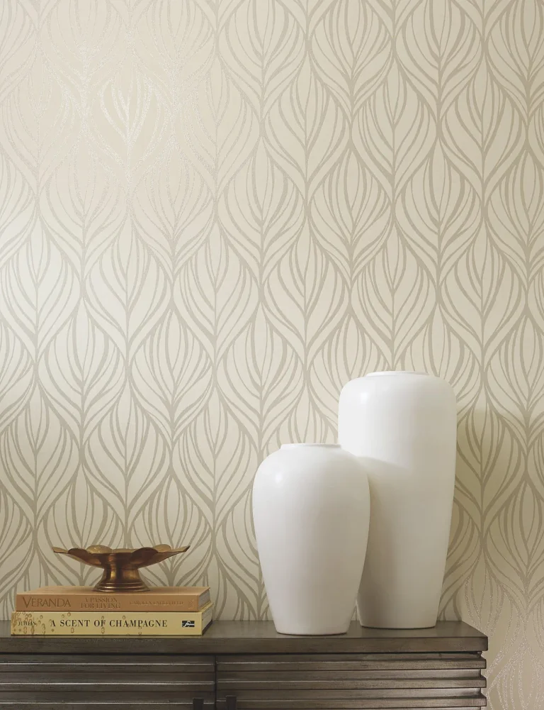 Candice Olson Palma Wallpaper - Taupe/Silver — Ảnh 4