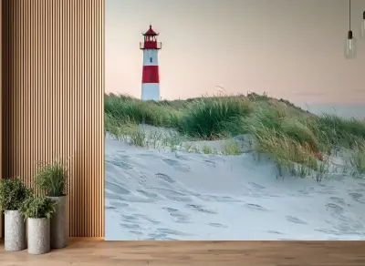 Scenic Walls - Lighthouse Mural - 3056-1