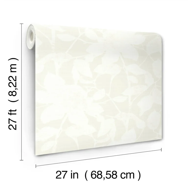 Solange Botanical Wallpaper - Dove — Ảnh 2