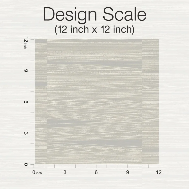 Line Stripe Wallpaper - Gray — Ảnh 3