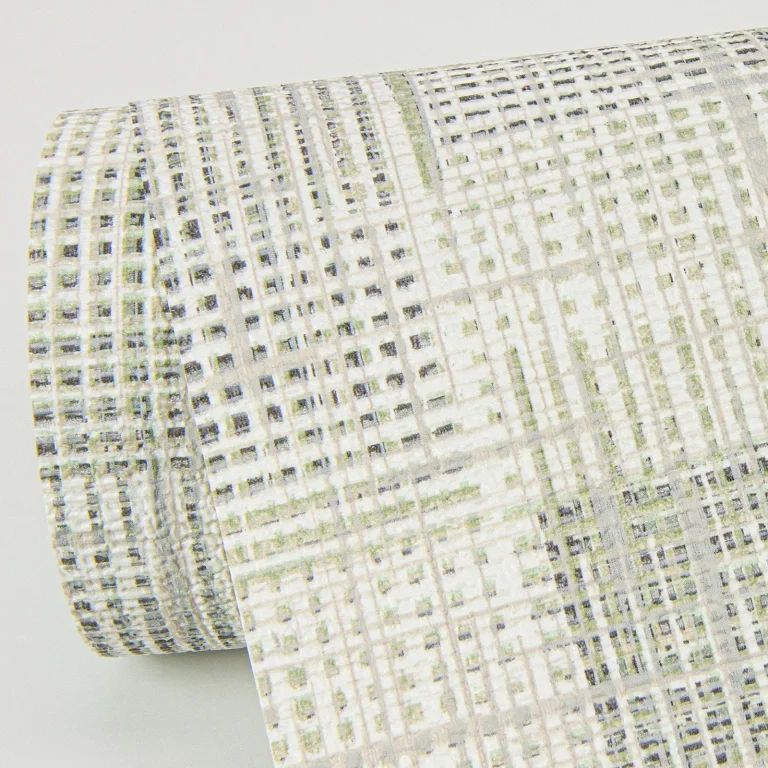 Ting Lattice Wallpaper - Sage — Image 3