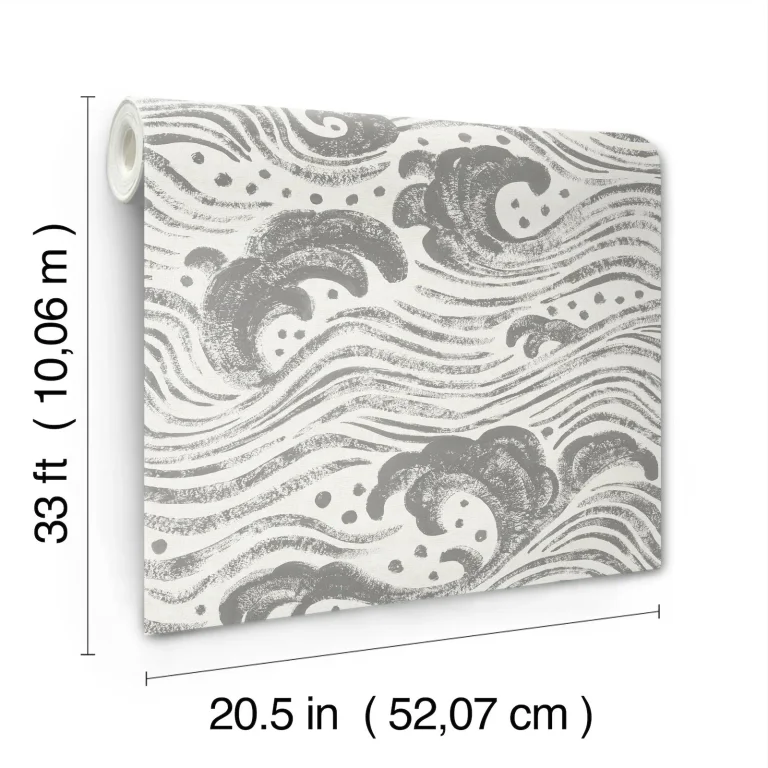 Swell Wallpaper - Charcoal — Image 7