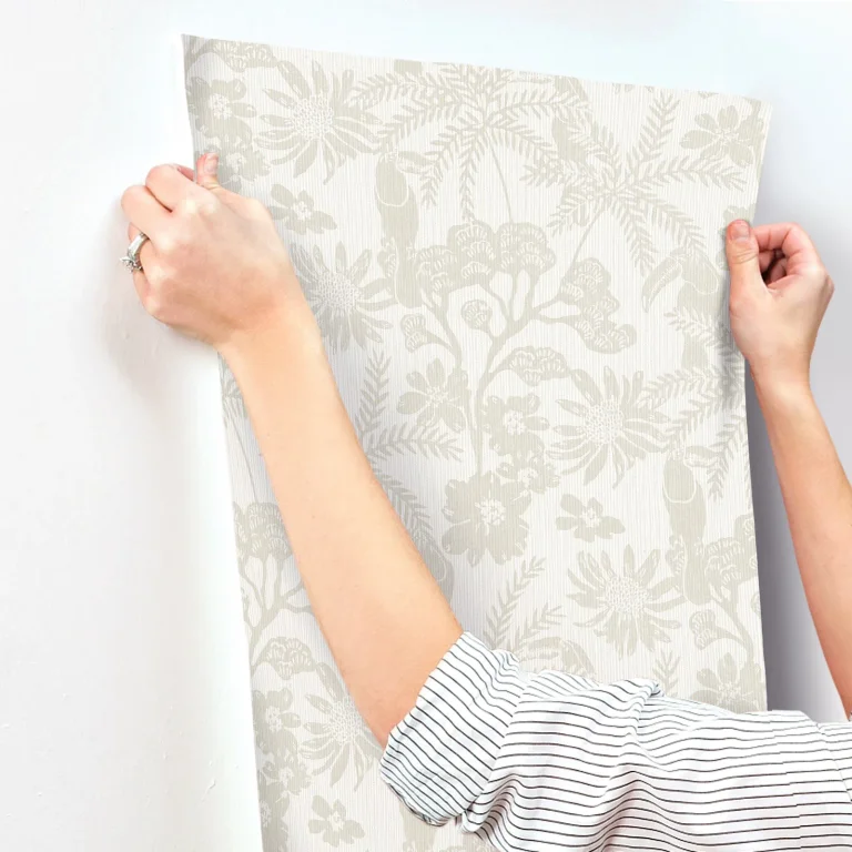 Jacaranda Tropical Trail Wallpaper - Taupe — Ảnh 7