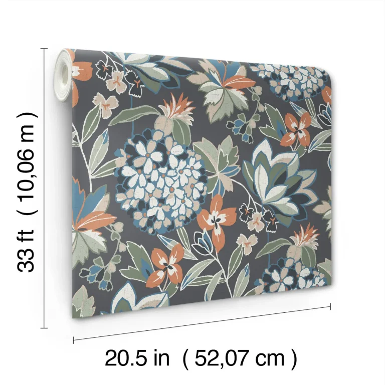 Valdivian Floral Wallpaper - Moss — Ảnh 2