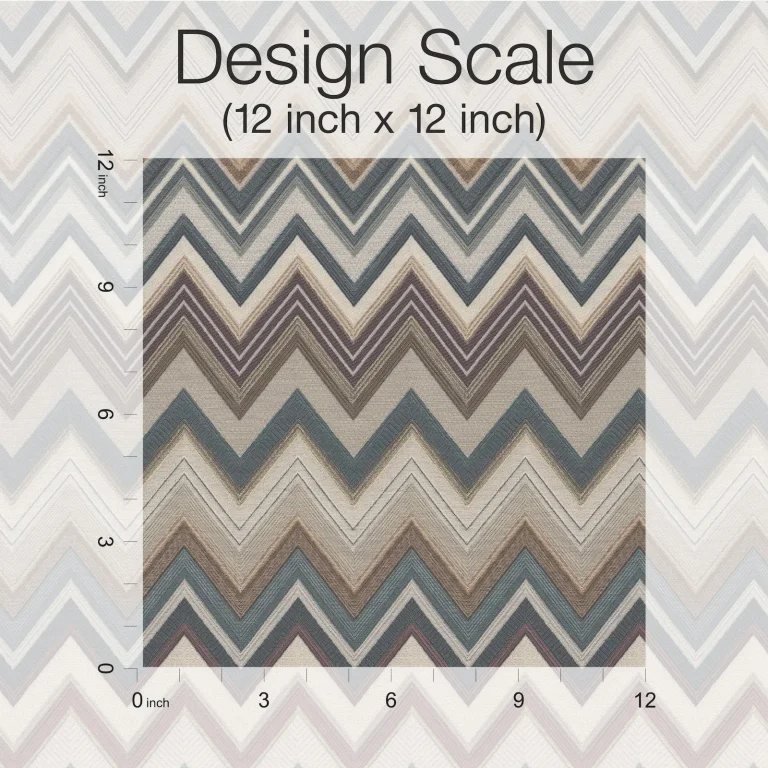 Happy Zigzag Wallpaper - Jade — Ảnh 2