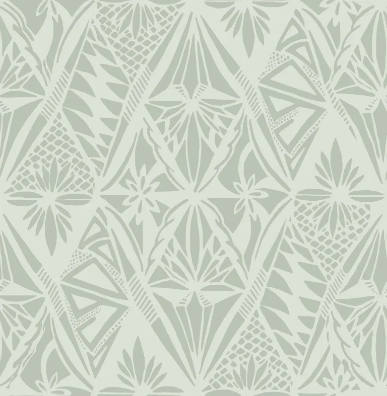 Urbane Diamonds Wallpaper - Sage — Ảnh 2