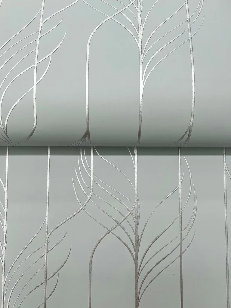 Candice Olson Elemental Thread Wallpaper - Blue & Silver — Image 6