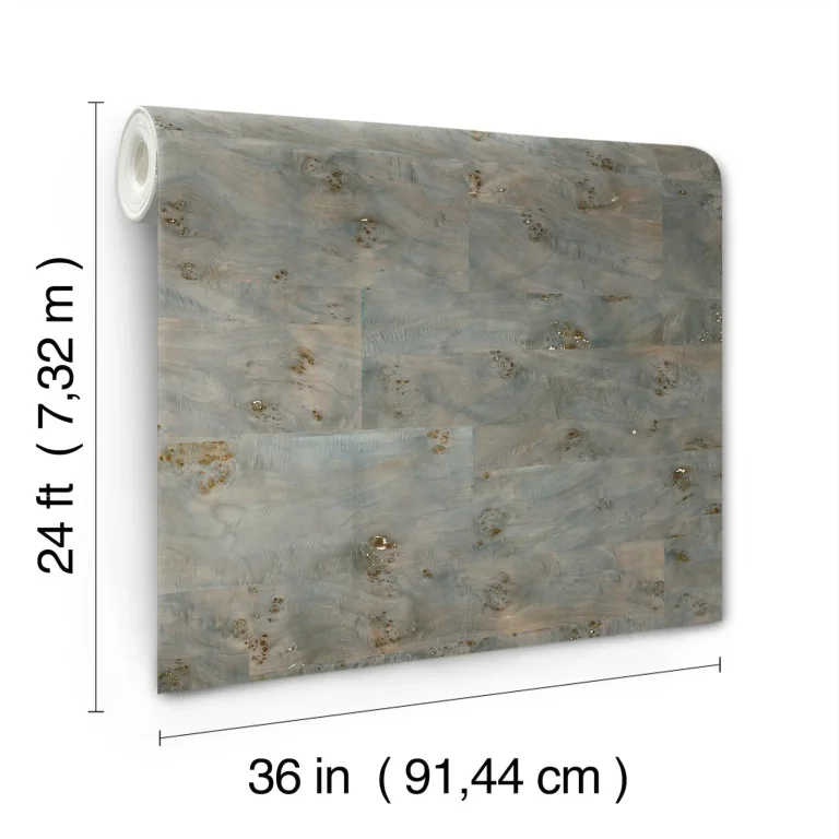 Ronald Redding Burlwood Wallpaper - Smoke — Ảnh 4