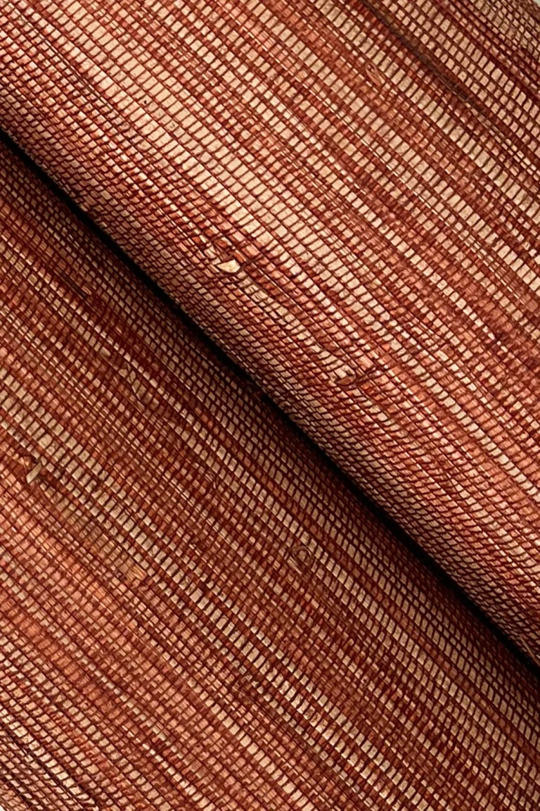 Ronald Redding Knotted Grass Wallpaper - Brick — Ảnh 3