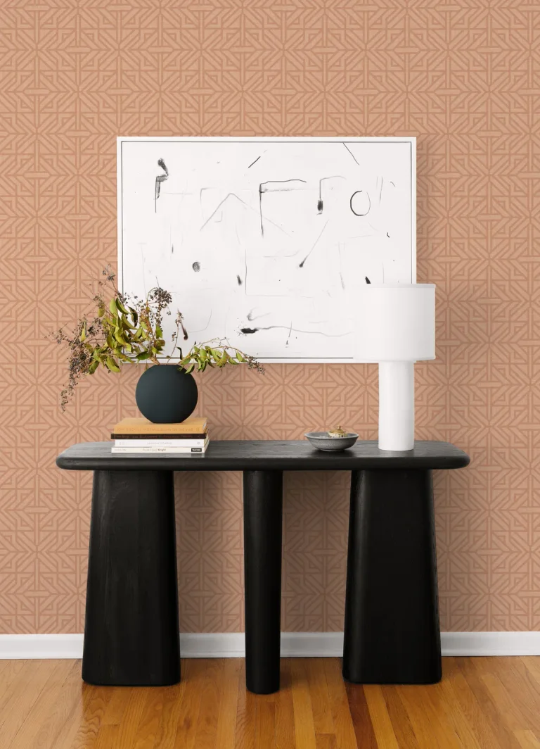 Hesper Geometric Wallpaper - Rust — Ảnh 4