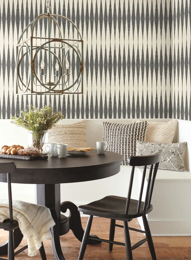 Magnolia Home Handloom Peel and Stick Wallpaper - Black — Ảnh 3