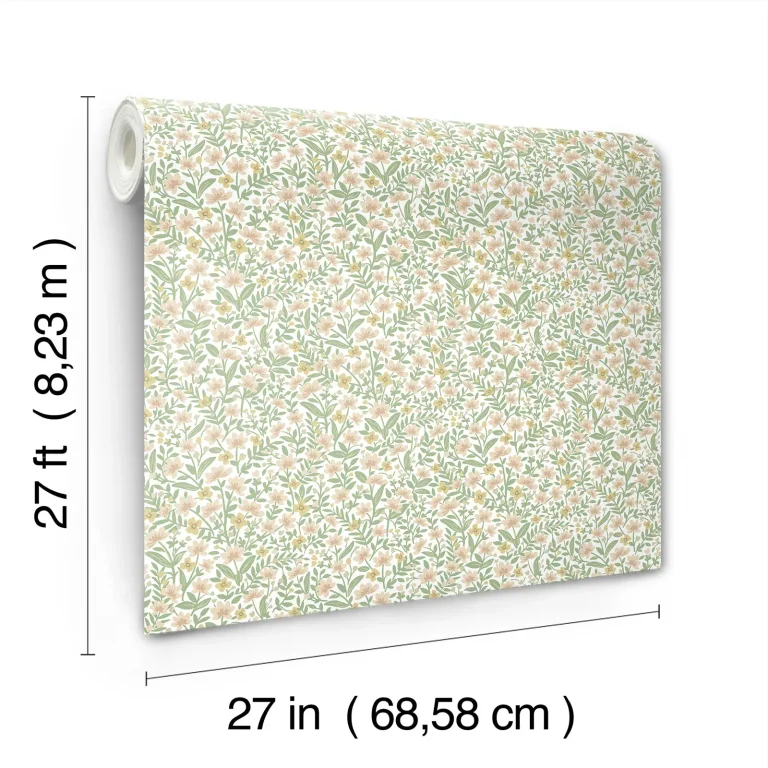 Rifle Paper Co. Sylvie Wallpaper - Blush — Ảnh 5