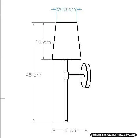 Resta 03 wall lamp — Ảnh 6