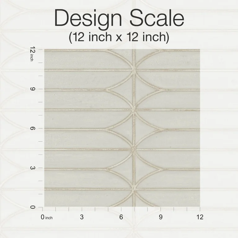 Candice Olson Pavilion Peel and Stick Wallpaper - Taupe