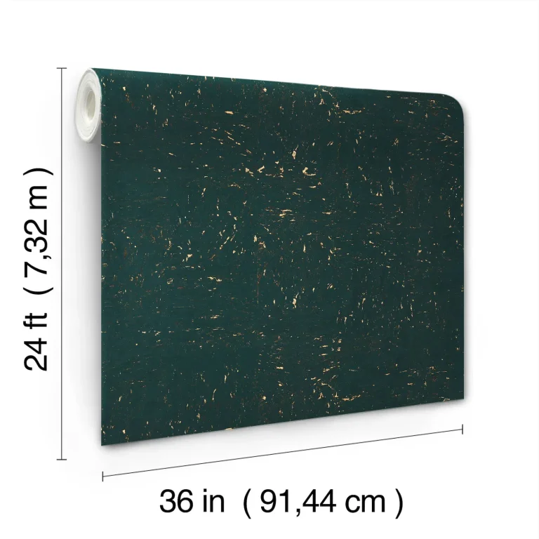 Ronald Redding Caldera Cork Wallpaper - Teal — Ảnh 4