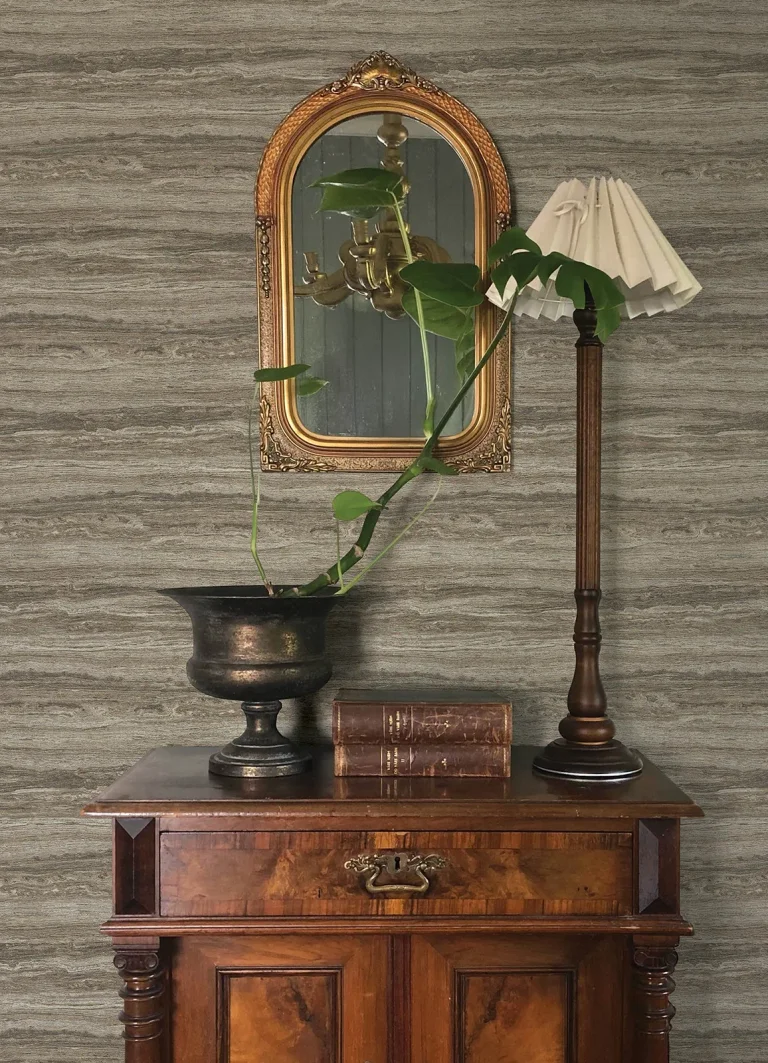 Chris Loves Julia Lyman Striated Wallpaper - Stone — Ảnh 6