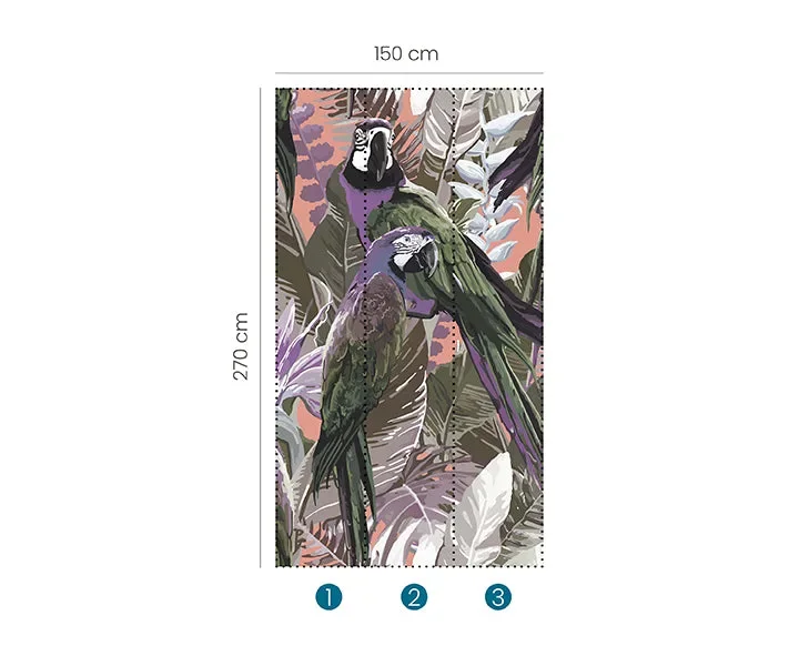 Zoom Digital Wallpaper Wall Mural - 2518N82 — Ảnh 3
