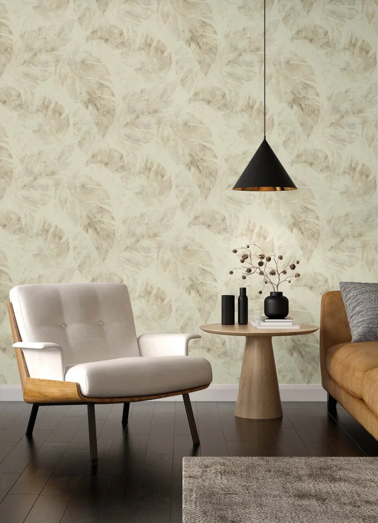 Sanne Palm Wallpaper - Beige — Ảnh 3