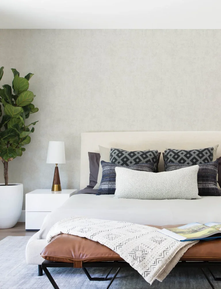 Chesapeake Abram Distressed Wallpaper - Grey — Ảnh 4