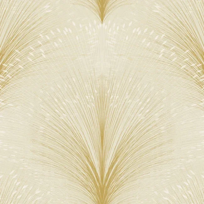 Papyrus Plume Wallpaper - Beige — Image 5